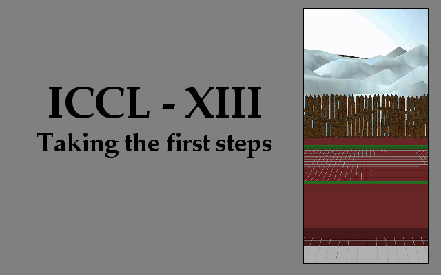 XIII - Taking the first steps