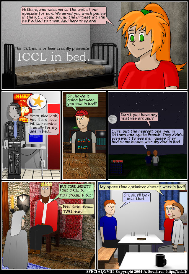 SPECIAL - ICCL in bed